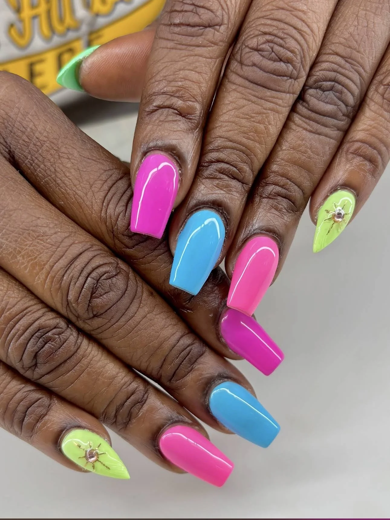 Acrylic nails in Davenport Iowa
